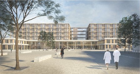 Entwurf: Klinik-Neubau Offenburg