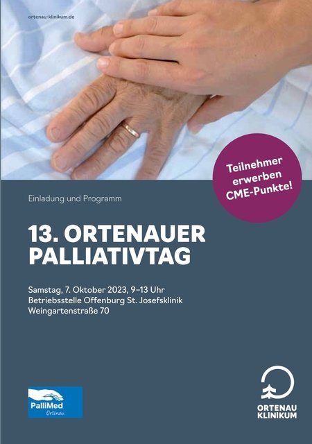 Titelbild: Flyer Ortenauer Palliativtag 2023