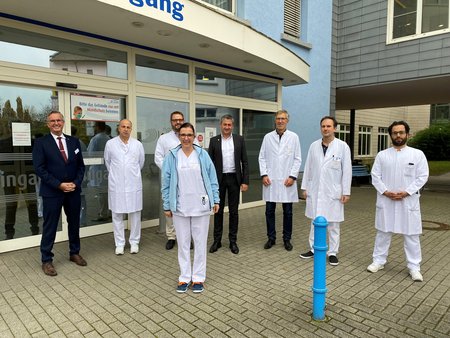 Gruppenbild zur Einrichtung des neuen Lungenzentrums Ortenau