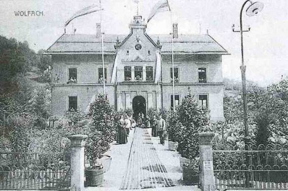 Abbildung des Wolfacher Spital aus dem Jahr 1914